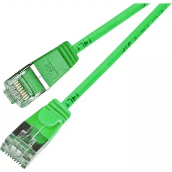 Stíněný Ethernetový patch kabel Wirewin Triotronik PKW-LIGHT-STP-K6 0.5 GN Cat6, RJ-45 samec na samec, 0,5 m, zelený