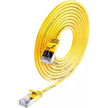 Patch kabel Wirewin Triotronik F/UTP Cat6, 20 m, žlutý, RJ45 samec na samec (PKW-LIGHT-STP-K6 20.0 GE)