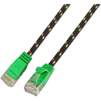 Síťový kabel Wirewin SLIM Tough UTP, zelený, 0,25 m, Cat6 U/UTP (PKW-TOUGH-K6 0.25 GN)