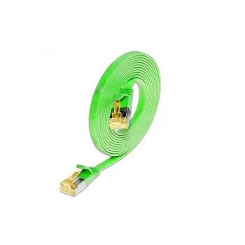 Ethernetový patch kabel Wirewin Cat6a U/FTP Slim, RJ45, zelený, 5 m PKW-STP-SLIM-K6A 5.0 GN