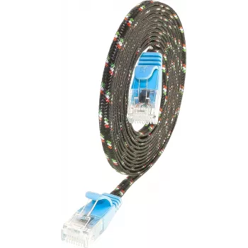 Patch kabel Wirewin SLIM UT6 3 BL Cat.6 Slim-Tough, U/UTP, 3,0 m, modrý PKW-TOUGH-K6 3.0 BL