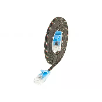 Patch kabel Wirewin SLIM UT6 3 BL Cat.6 Slim-Tough, U/UTP, 3,0 m, modrý PKW-TOUGH-K6 3.0 BL