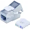 Keystone modul Wirewin Cat6A 10 Gigabit Ethernet, stíněný, bez nástroje, keystone systém (WKS JACK STP KAT6A)