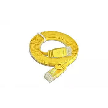 Patch kabel Wirewin SLIM U6 10 GE Cat.6 Slim, U/UTP, 10 m, žlutý PKW-SLIM-KAT6 10.0 GE