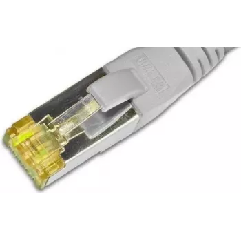 Síťový patch kabel Wirewin PKW-SL-SFTP-KAT6A 1.0 SW Cat6a S/FTP, 1 m, šedý