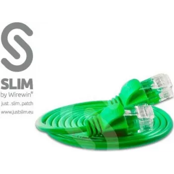 Síťový kabel U/UTP Cat6 Wirewin Triotronik 3 m zelený PKW-LIGHT-K6 3.0 GN