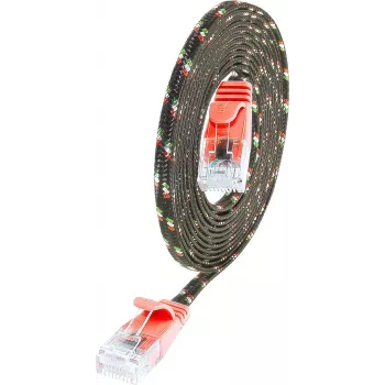 Síťový kabel U/UTP Cat6 Wirewin SLIM Tough červený 2 m (PKW-TOUGH-K6 2.0 RT)