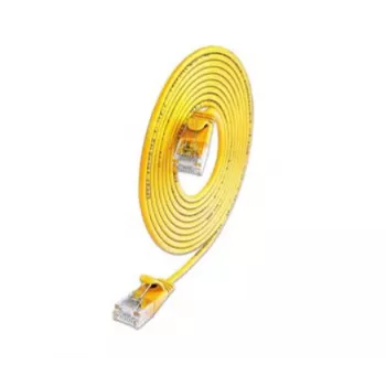 Slim páteřní kabel Wirewin SLIM KAT6A 10 Gigabit, kulatý, U/UTP, Ø 3,6 mm, žlutý (SLIM-L-UU-K6A 1.5 YE)