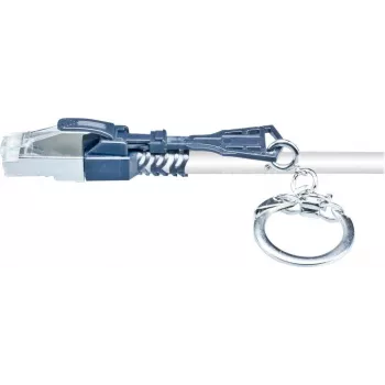 Patch kabel Wirewin Cat6a S/FTP, RJ45, 0,3 m, šedý PKW-SL-SFTP-KAT6A 0.3 SW