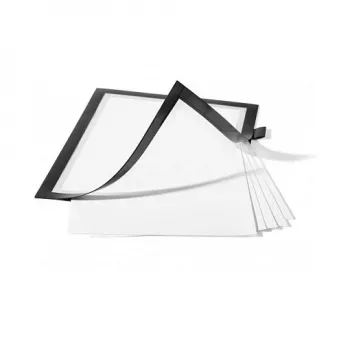 DURABLE DURAFRAME NOTE A4 magnetický informační rám, černý 499301