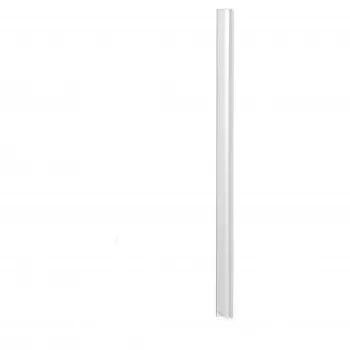 DURABLE A4 Clamping Rails 3 mm, Transparent, 50 Pieces 293019