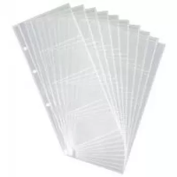 DURABLE VISIFIX® 80 Extension Set Sleeves, Transparent, 10-Pack (238719)
