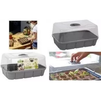 EDA Mini Greenhouse Size L Anthracite 15.7L 560x250x240mm 013933 G.ANT CX