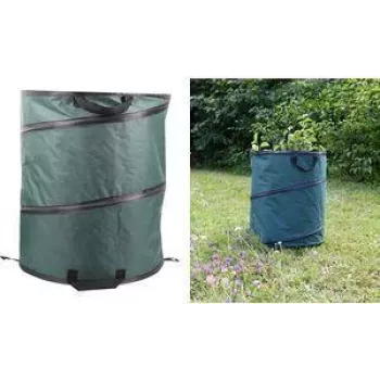 EDA Gartensack POP UP 117L Dark Green Garden Waste Bag 010531 V.CA