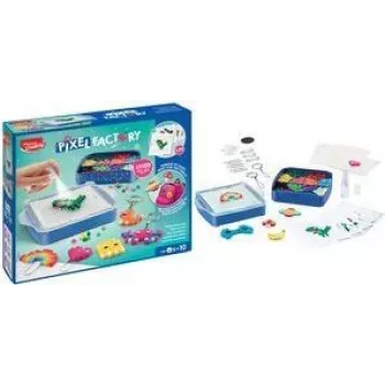 Maped Creativ Pixel Factory sada na vodní korálky - 1100 korálků, 50 speciálních korálků, 25 designů 907700