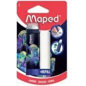 Vysouvací guma s náplní Maped Deepsea Paradise, ve stylu rtěnky, 1 ks 152011