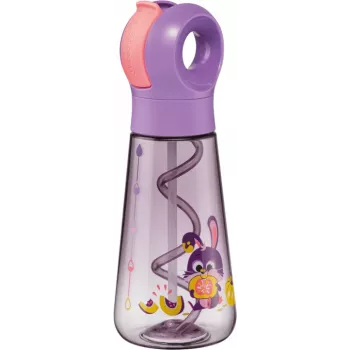 Maped PICNIK Rabbit Drinking Bottle 0.5L Purple with Straw 873102
