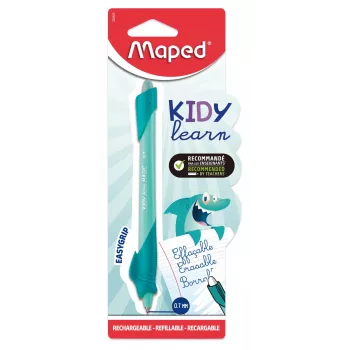 Vymazatelný roller Maped KIDY Learn Shark, 0,7 mm, modrý inkoust, blistr 229500