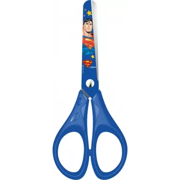 Dětské nůžky Maped Superman, kulatá špička, 130 mm, modré 464233