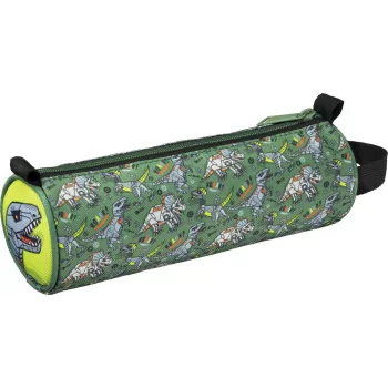 Rolovací penál Maped Dinosaurier, neopren, zeleno-černý, na zip, 1 ks 932909
