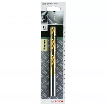 Vrták do kovu Bosch HSS, 6 mm, TiN povlak, DIN 338, válcová stopka 2609255100
