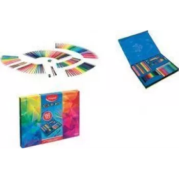 Výtvarná a kreslicí sada Maped COLOR'PEPS 150 dílů s úložnou krabicí 984726