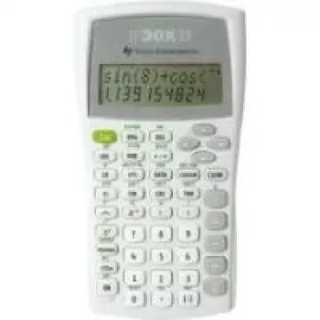 Vědecká kalkulačka Texas Instruments TI-30X IIB, dvouřádkový LCD, na baterie, černá