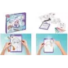 Světelný LED stůl Maped Creativ AVATAR MANGA, fialový, na baterie, A5 kreslicí podložka se šablonami manga 907076