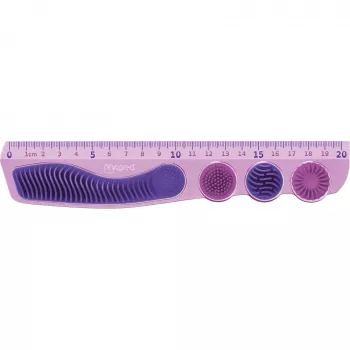 Maped KIDY learn CONCENTRATION Flexible Ruler 200 mm Violet PET 277901