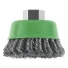 Hrncový kartáč Bosch X-LOCK 75 mm, vlněný ocelový drát 0,3 mm, 8500 ot./min, pro úhlové brusky 2608622104