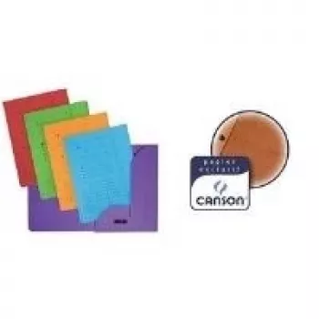 Zakládací pořadač ELBA ULTIMATE A4 se 2 předtištěnými chlopněmi, modrý, karton CANSON 240 g/m², 25 ks 103100