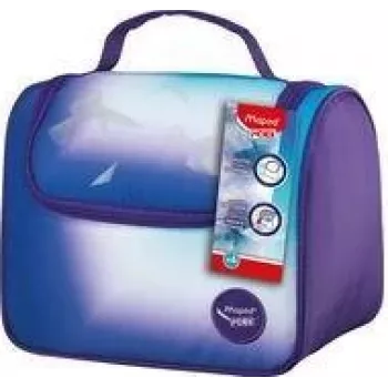 Svačinová taška Maped PICNIK Lunch Bag ARCTIC, fialová / světle modrá, 100% polyester, podšívka PEVA, 1 ks 872196