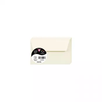 Pollen by Clairefontaine Envelope 90x140 mm, Natural White 120 g/m², pH-neutral, Acid-free - 1 Piece (56050C)