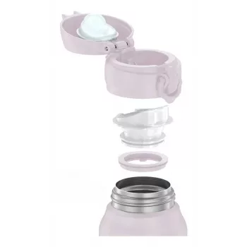 THERMOS Ultralight Insulated Drinking Bottle 0.75 L Soft Pink Stainless Steel 4035.373.075