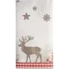 Vánoční ubrus PAPSTAR X-Mas Deer, látkový vzhled, Airlaid, 120 x 180 cm, 1 ks (37225)
