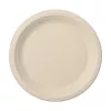 Talíř PAPSTAR Pure z cukrové třtiny, kulatý, 230 mm, 50 ks, kompostovatelný, vhodný do mikrovlnné trouby 89866