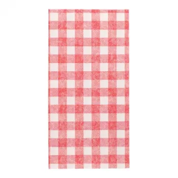 Bistro ubrousky PAPSTAR Royal Collection Vichy kostka, tissue, sklad 1/8, 4vrstvé, 400 x 400 mm, jednotlivý ubrousek 37380