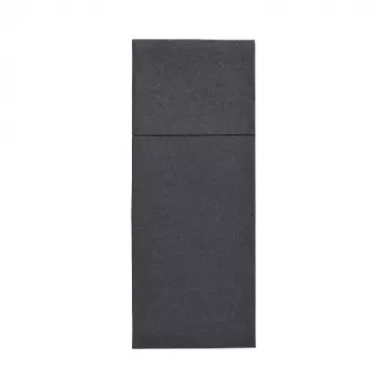 Kapsa na ubrousek a příbory PAPSTAR Royal Collection, černá, premium tissue, 40 x 40 cm, 1 ks 37336