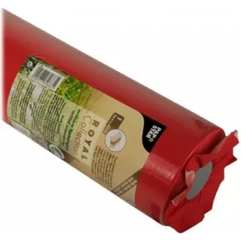 PAPSTAR ROYAL Collection Red Tissue Table Runner, 400 mm x 24 m, Roll 84312