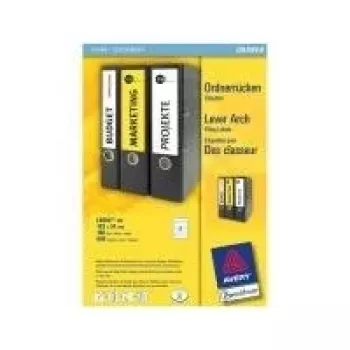 Avery L6060-100 White Multipurpose Labels 70 x 37 mm, 960 Labels (40 Sheets x 24)