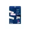 Avery Tent Cards C32253-25, White, 40 x 110 mm, 100 Cards (25 Sheets x 4)