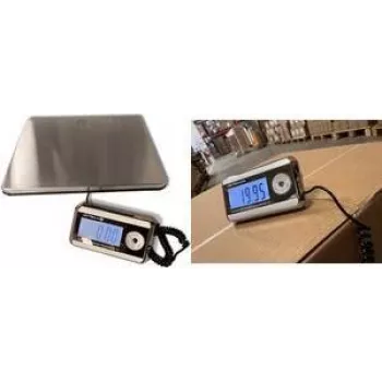 Digitální balíková váha Little Balance LB 8371 Pro e-200 nosnost 200 kg rozlišení 50 g nerezová plošina samostatný LCD displej