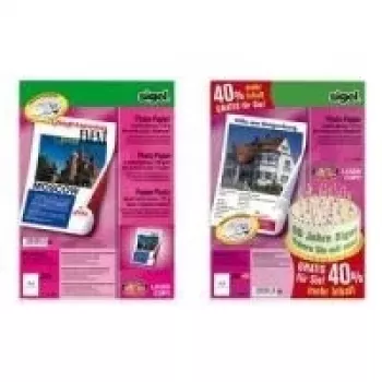 Lesklý fotopapír SIGEL A4 170 g/m² 100 listů
