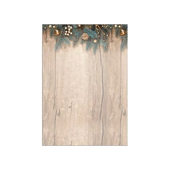 SIGEL vánoční dopisní papír motiv Golden Greens DIN A4 - 90 g/m² - A4 (DP664)