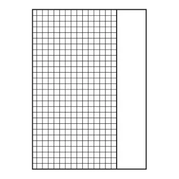 Oxford Ring Binder Refill Paper A4 Squared 50 Sheets 4-Hole Punched with Margin White 400131580