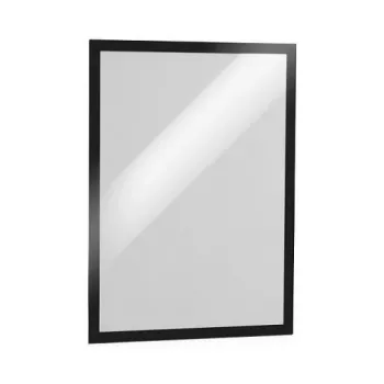Samolepicí informační rámeček DURABLE DURAFRAME A3, stříbrný, balení 2 ks 487301