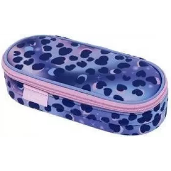 HERLITZ Wild Cat penálové pouzdro, polyester, velká hlavní přihrádka s vnitřní klopou, zip, vícebarevné 400205923