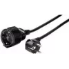 Prodlužovací kabel e+p SV 32 3m černý Schuko 1 zásuvka 16A