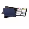 Kroužkový pořadač na vizitky DURABLE VISIFIX 400 A4, 400 karet, černý 238858