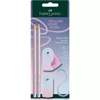 Psací sada Faber-Castell GRIP Flow Edition, Blushing Sky, 2 tužky (B) 117007